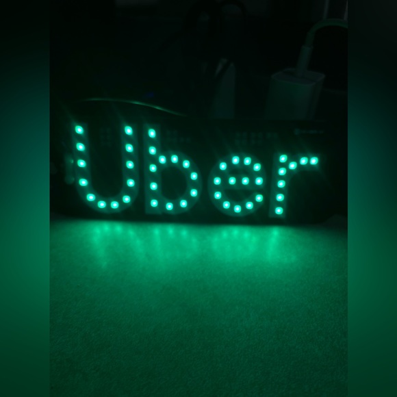 ride share signs Other - Uber  green